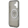 Etui Guess IML Metal Mountain Logo       MagSafe do iPhone 16 czarny