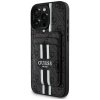 Etui Guess 4G Stripes z portfelem        Magsafe do iPhone 16 Pro Max czarny