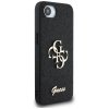 Etui Guess Fixed Glitter Big 4G do       iPhone 16e czarny