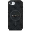 Etui Guess 4G Ring Classic Logo MagSafe  do iPhone 16e czarny