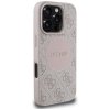 Etui Guess 4G Circle Classic Logo        MagSafe do iPhone 16 Pro różowy
