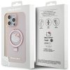 Hello Kitty HKHMP15XHRSGEP iPhone 15 Pro Max 6.7 różowy/pink hardcase Ring Stand Glitter Electrop Logo MagSafe