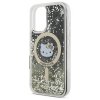 Hello Kitty HKHMP16SLGDIK iPhone 16 6.1 czarny złoty/black gold hardcase Liquid Glitter Fever MagSafe