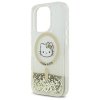Hello Kitty HKHMP16XLGDIH iPhone 16 Pro  Max 6.9 biały złoty/white gold hardcase Liquid Glitter Fever MagSafe