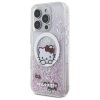 Hello Kitty HKHMP16XLSWKH iPhone 16 Pro  Max 6.9 biały/white hardcase Liquid Glitter Sweet Kitty Bows MagSafe