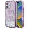 Hello Kitty HKHCP16SL50PPU iPhone 16     6.1 fioletowy/purple hardcase Liquid Glitter 50TH Anniversary Party