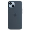 Etui Apple MPT53ZM/A iPhone 14 Plus / 15 Plus 6.7 MagSafe niebieski/storm blue Silicone Case
