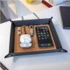 4smarts Organizer z ładowarką indukcyjną15W szaro kremowy/grey creme 462336