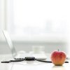 4smarts Ładowarka indukcyjna VoltBeamMini dla Apple Watch 1-8/SE z kablem 1m USB-A 2.5W biały/white 462330