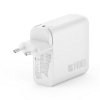 4smarts Ładowarka sieciowa GaN Flex Pro  140W 3xUSB-C biały 544140