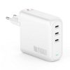 4smarts Ładowarka sieciowa GaN Flex Pro  140W 3xUSB-C biały 544140