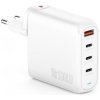 Ładowarka sieciowa 4smarts Flex Pro 100W 3xUSB-C + 1xUSB-A Travel Edition biała