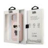 Karl Lagerfeld KLHCP12SSLFKPI iPhone 12 mini 5,4 hardcase jasnoróżowy/light pink Silicone Iconic