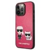 Karl Lagerfeld KLHCP13LPCUSKCP iPhone13 Pro / 13 6,1 fuksja/fuchsia hardcase Ikonik Karl & Choupette