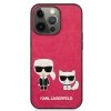 Karl Lagerfeld KLHCP13LPCUSKCP iPhone13 Pro / 13 6,1 fuksja/fuchsia hardcase Ikonik Karl & Choupette