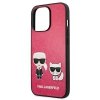 Karl Lagerfeld KLHCP13LPCUSKCP iPhone13 Pro / 13 6,1 fuksja/fuchsia hardcase Ikonik Karl & Choupette