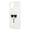 Karl Lagerfeld KLHCP13SKHTUGLS iPhone 13 mini 5,4 srebrny/silver hardcase Glitter Karl`s Head