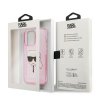 Karl Lagerfeld KLHCP13XKHTUGLP iPhone 13Pro Max 6,7 różowy/pink hardcase Glitter Karl`s Head