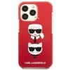Karl Lagerfeld KLHCP13LTPE2TR iPhone 13Pro / 13 6,1 hardcase czerwony/red Karl&Choupette Head