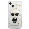 Karl Lagerfeld KLHCP13SHFLT iPhone 13mini 5,4 przezroczysty/transparent Flower Ikonik Karl