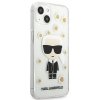 Karl Lagerfeld KLHCP13SHFLT iPhone 13mini 5,4 przezroczysty/transparent Flower Ikonik Karl