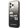 Karl Lagerfeld KLHCP13LTGKCK iPhone 13 Pro / 13 6,1 hardcase czarny/black Gradient Ikonik Karl & Choupette