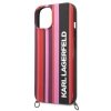 Karl Lagerfeld KLHCP14MSTSTP iPhone 14 Plus / 15 Plus 6,7 hardcase różowy/pink Color Stripes Strap