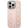 Karl Lagerfeld KLHCP14LHKLSPCP iPhone 14 Pro 6,1 hardcase różowy/pink Mono Vertical Stripe