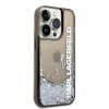 Karl Lagerfeld KLHCP14XLCKVK iPhone 14 Pro Max 6,7 czarny/black hardcase Liquid Glitter Elong
