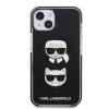 Karl Lagerfeld KLHCP13STPE2TK iPhone 13 mini 5,4 hardcase czarny/black Karl&Choupette Head