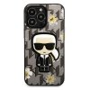 Karl Lagerfeld KLHCP13LPMNFIK1 iPhone 13 Pro / 13 6,1 szary/grey Flower Ikonik Karl