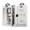 Karl Lagerfeld KLHCP13LPMNFIK1 iPhone 13 Pro / 13 6,1 szary/grey Flower Ikonik Karl