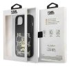 Karl Lagerfeld KLHCP13MCANCNK iPhone 13 / 14 / 15 6,1 hardcase czarny/black Karlimals Cardslot