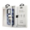 Karl Lagerfeld KLHCP13LPMNIKBL iPhone 13 Pro / 13 6,1 hardcase niebieski/blue Monogram Ikonik Patch