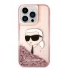 Karl Lagerfeld KLHCP14XLNKHCP iPhone 14 Pro Max 6,7 różowy/pink hardcase Glitter Karl Head