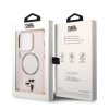 Karl Lagerfeld KLHMP14XHNKCIP iPhone 14 Pro Max 6,7 hardcase różowy/pink Iconic Karl&Choupette Magsafe