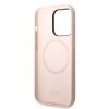 Karl Lagerfeld KLHMP14XSNIKBCP iPhone 14 Pro Max 6,7 hardcase różowy/pink Silicone Ikonik Magsafe