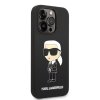 Karl Lagerfeld KLHCP14LSNIKBCK iPhone 14 Pro 6,1 hardcase czarny/black Silicone Ikonik