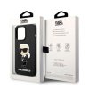 Karl Lagerfeld KLHCP14XSNIKBCK iPhone 14 Pro Max 6,7 hardcase czarny/black Silicone Ikonik