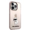 Karl Lagerfeld KLHCP14XHNCHTCP iPhone 14 Pro Max 6,7 różowy/pink hardcase Ikonik Choupette