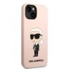 Karl Lagerfeld KLHCP14MSNIKBCP iPhone 14 Plus / 15 Plus 6,7 hardcase różowy/pink Silicone Ikonik
