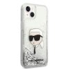 Karl Lagerfeld KLHCP14MLNKHCH iPhone 14 Plus / 15 Plus 6,7 srebrny/silver hardcase Glitter Karl Head