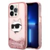 Karl Lagerfeld KLHCP14XLNCHCP iPhone 14 Pro Max 6,7 różowy/pink hardcase Glitter Choupette Head