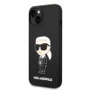 Karl Lagerfeld KLHMP14SSNIKBCK iPhone 14 / 15 / 13 6,1 hardcase czarny/black Silicone Ikonik Magsafe