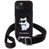 Karl Lagerfeld KLHCP14SCSAKHPCK iPhone 14 / 15 / 13 6.1 hardcase czarny/black Crossbody Saffiano Monogram Choupette