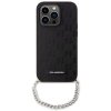 Karl Lagerfeld KLHCP14XSACKLHPK iPhone 14 Pro Max 6.7 czarny/black hardcase Saffiano Monogram Chain