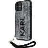 Karl Lagerfeld KLHCN61PSQRKS iPhone 11 / Xr  6,1 srebrny/silver hardcase Sequins Cord