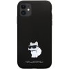 Karl Lagerfeld KLHCN61SMHCNPK iPhone 11 / Xr 6.1 czarny/black hardcase Silicone C Metal Pin
