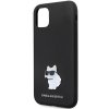 Karl Lagerfeld KLHCN61SMHCNPK iPhone 11 / Xr 6.1 czarny/black hardcase Silicone C Metal Pin