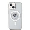 Karl Lagerfeld KLHMP15SHFCCNOT iPhone 15 / 14 / 13 6.1 transparent hardcase IML Choupette MagSafe